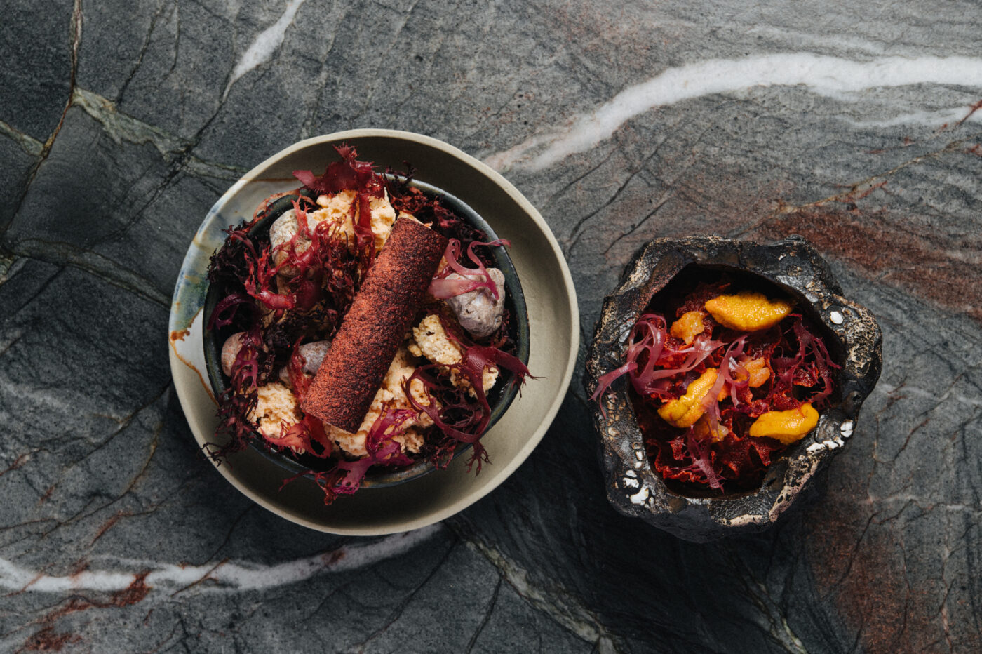 Red Rocks - Sea Urchin, Carabinero, Lime, King Crab, Nori