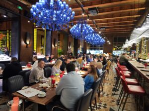 Looks can be deceiving: the beautiful décor masks a disappointingly lackluster dining experience.